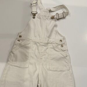 Mango Cream Overalls with Adjustable Straps